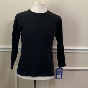 Polarmax SUPER MIDWEIGHT CREW - Black